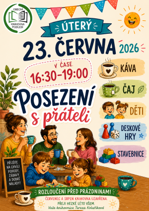 Posezení v knihovně